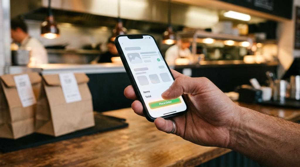branded restaurant website