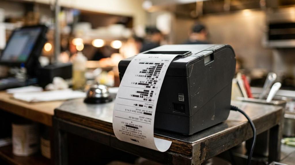 restaurant receipt printer