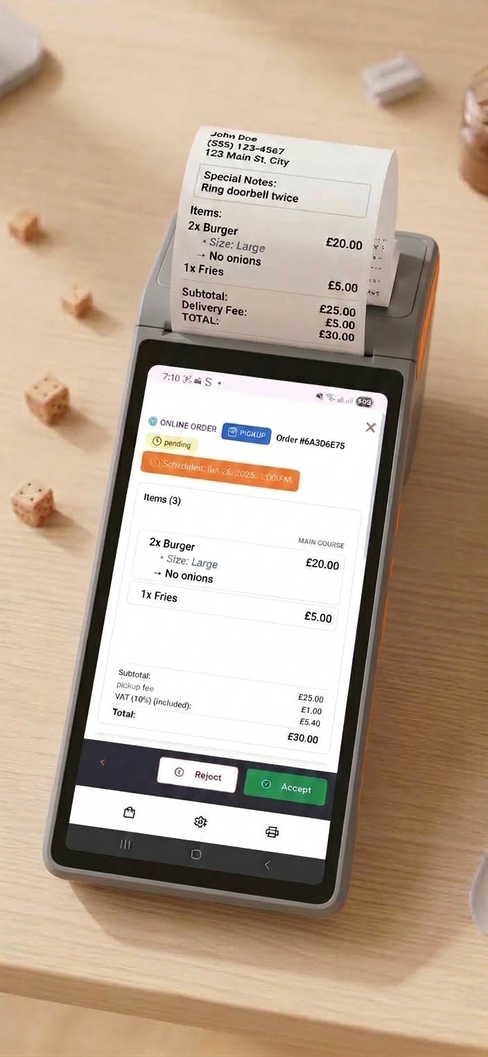 Order Printer App